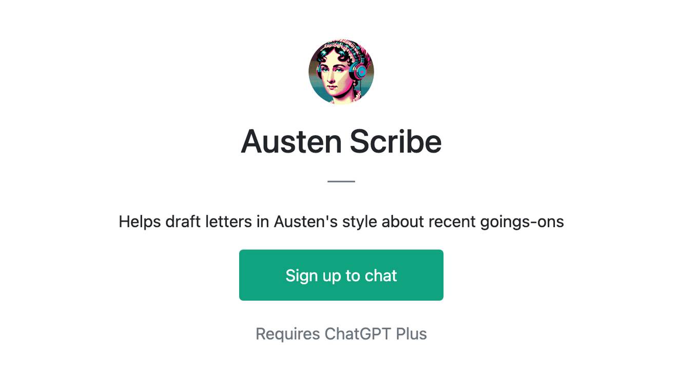 Austen Scribe Screenshot