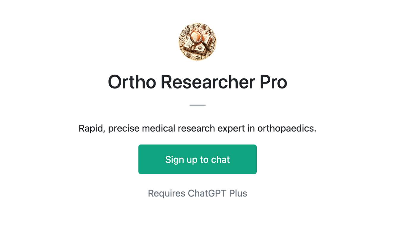 Ortho Researcher Pro Screenshot