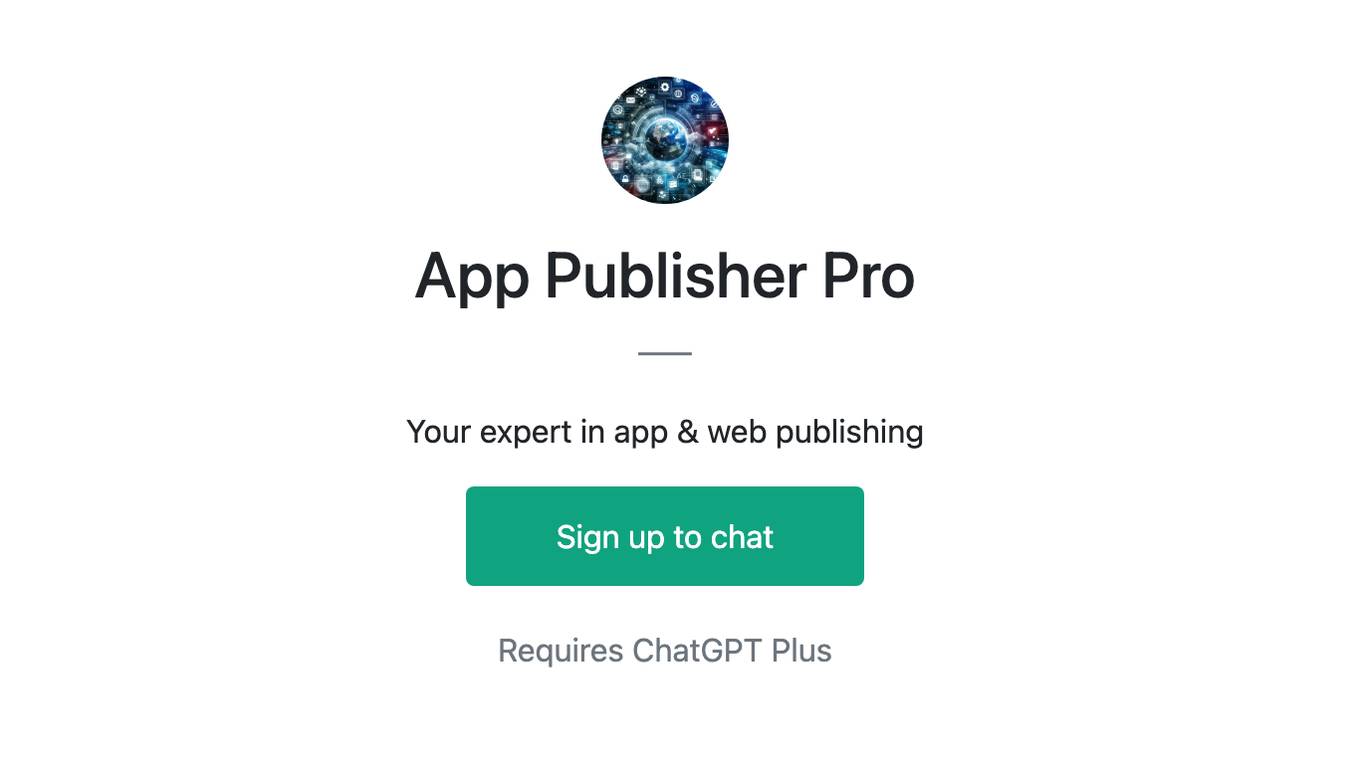 App Publisher Pro Screenshot