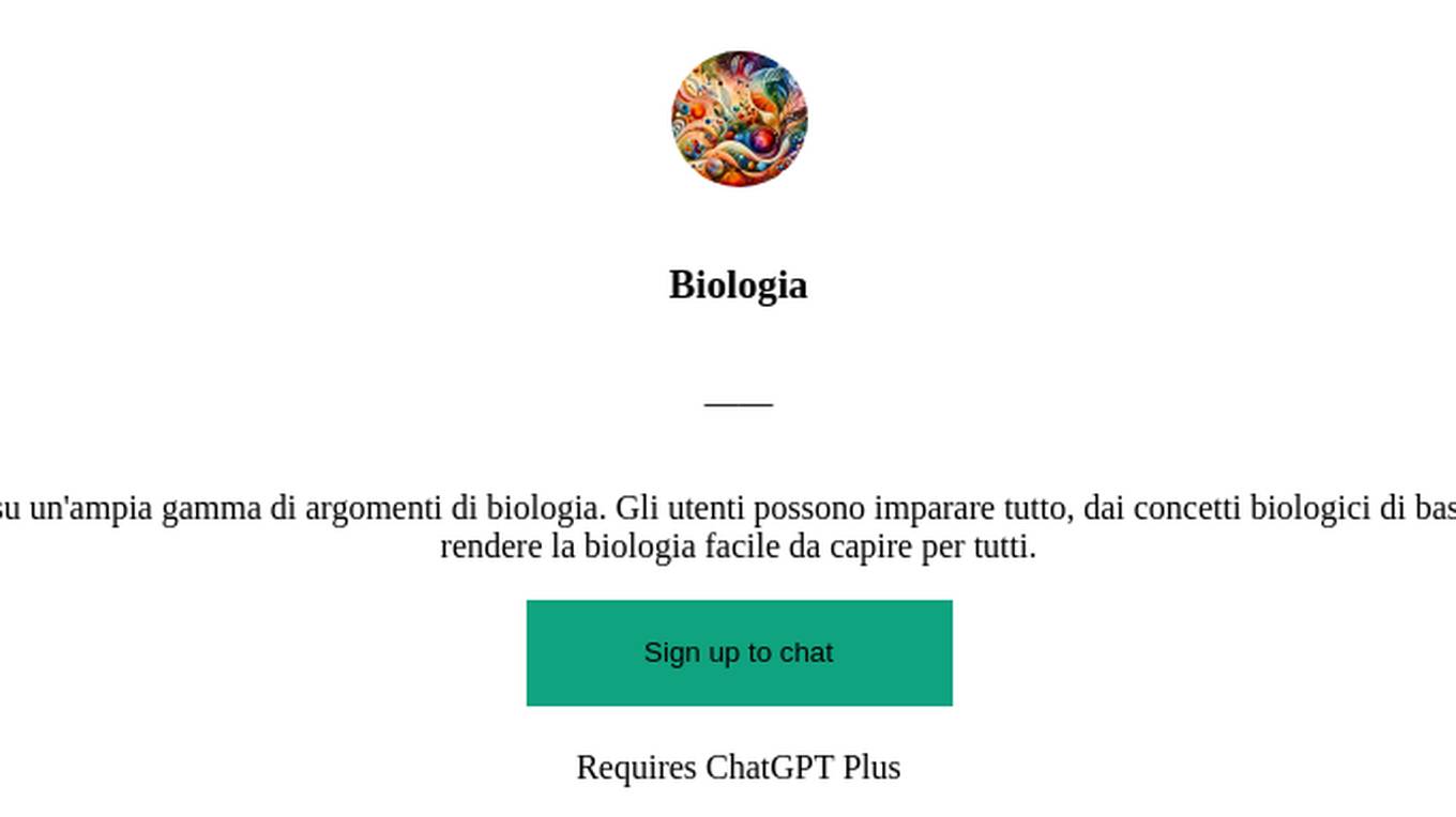 Biologia Screenshot