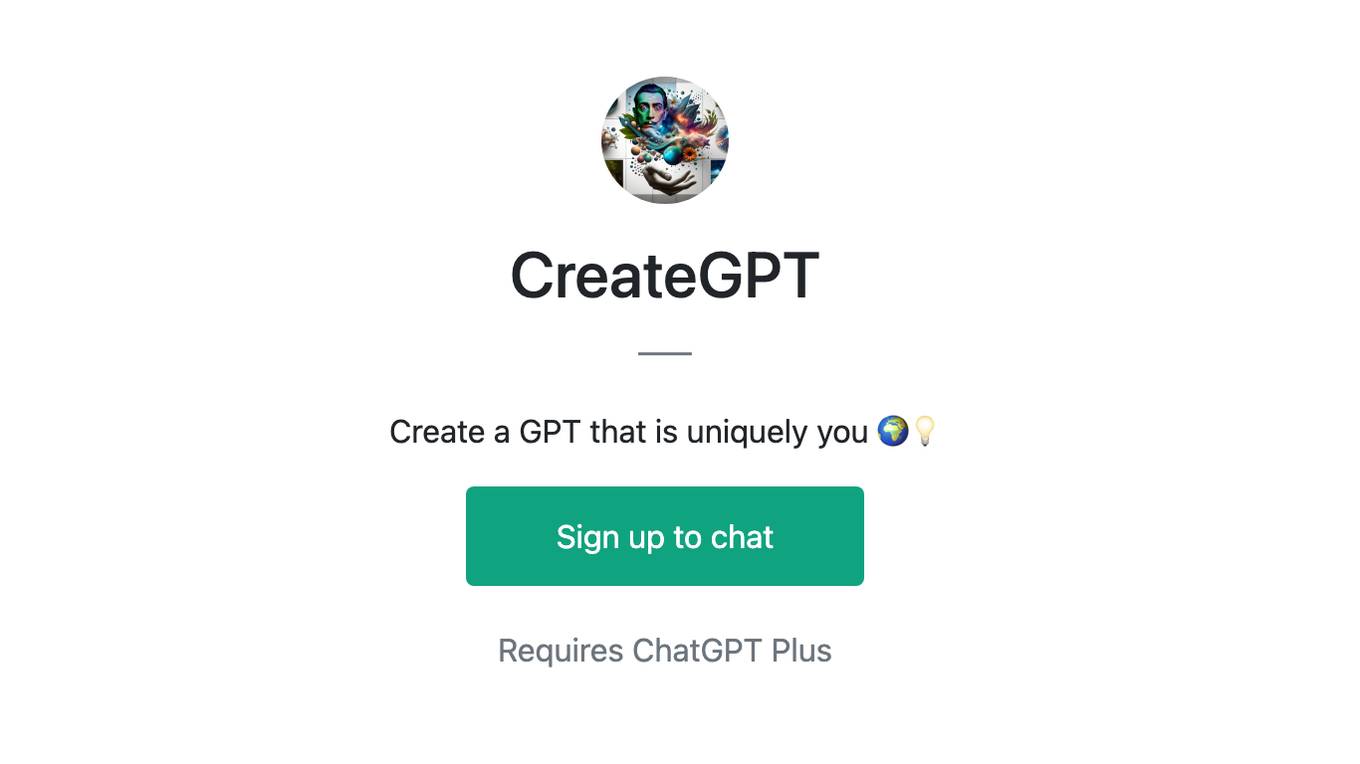 CreateGPT Screenshot