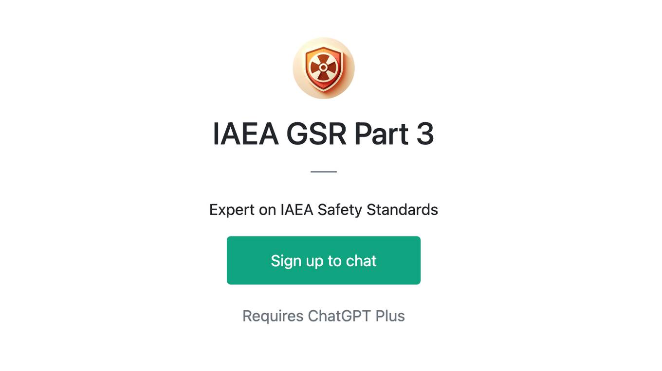 IAEA GSR Part 3 Screenshot