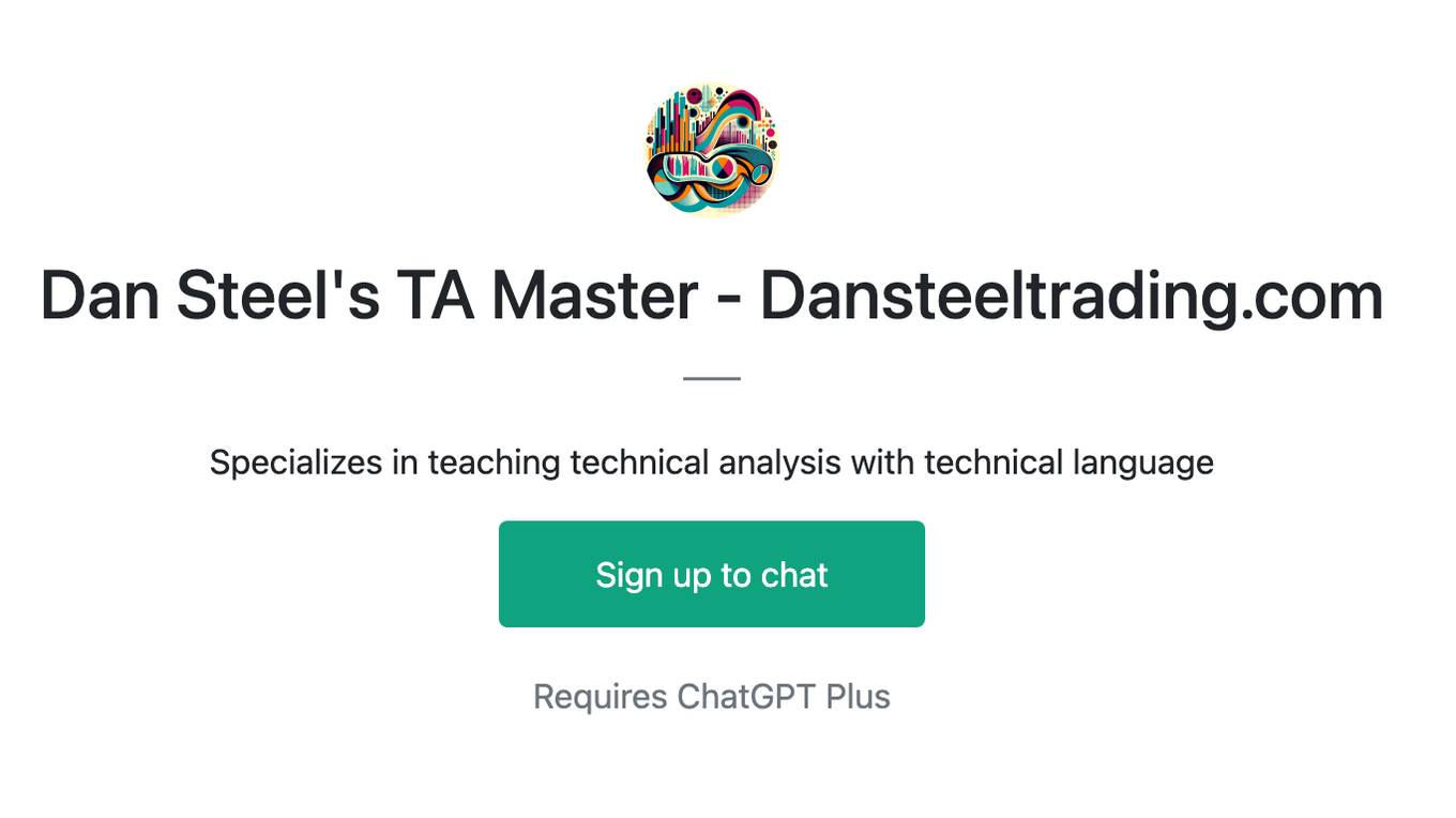 Dan Steel's TA Master - Dansteeltrading.com Screenshot