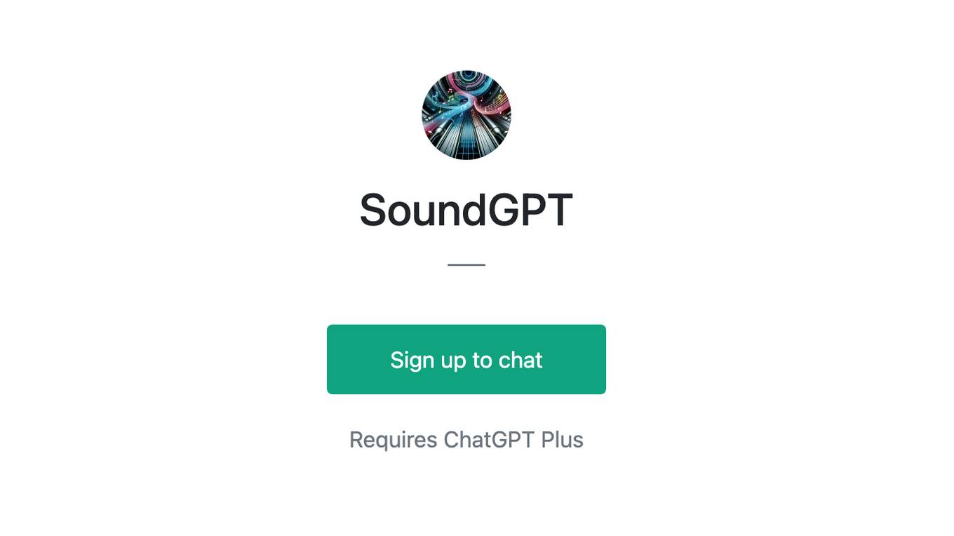 SoundGPT Screenshot