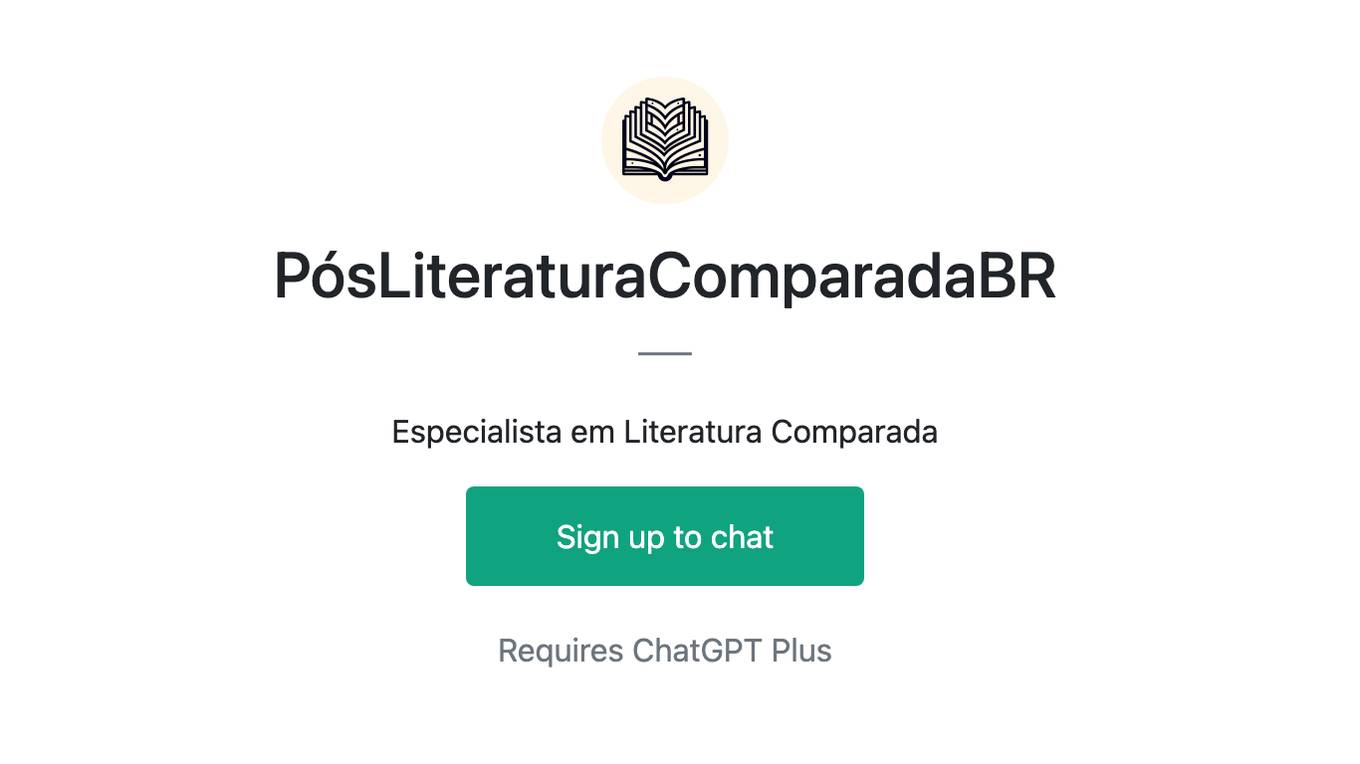 PósLiteraturaComparadaBR Screenshot