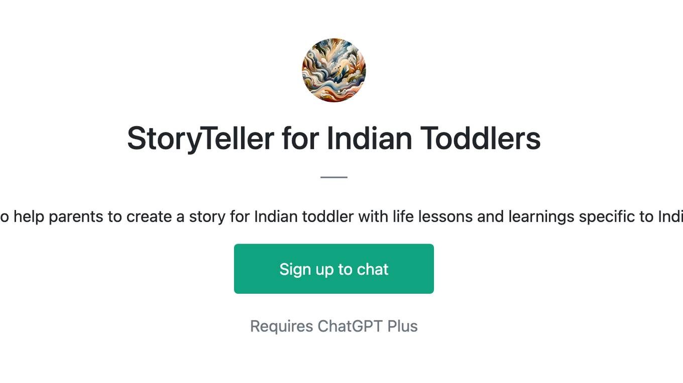 StoryTeller for Indian Toddlers Screenshot