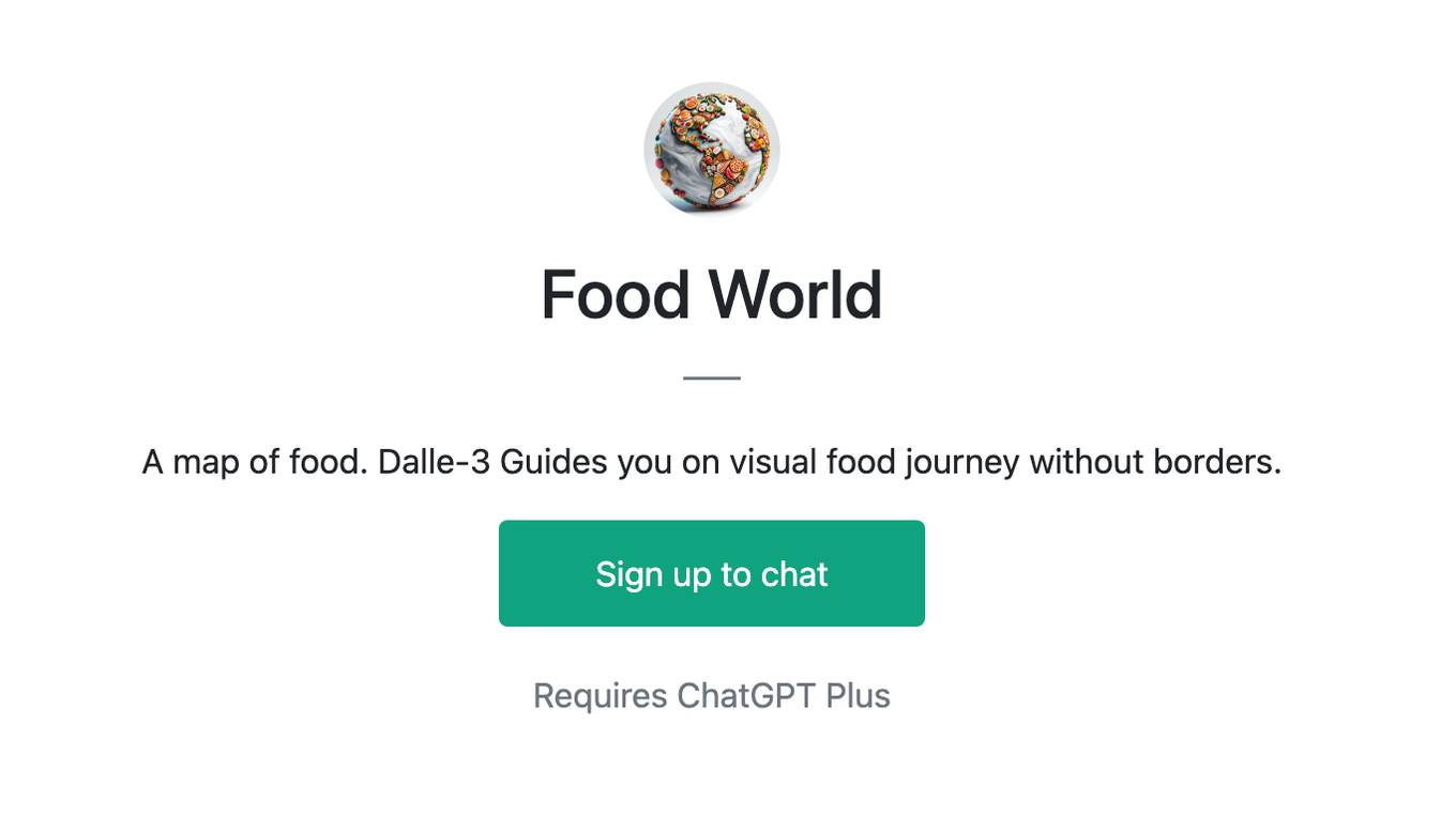 Food World Screenshot