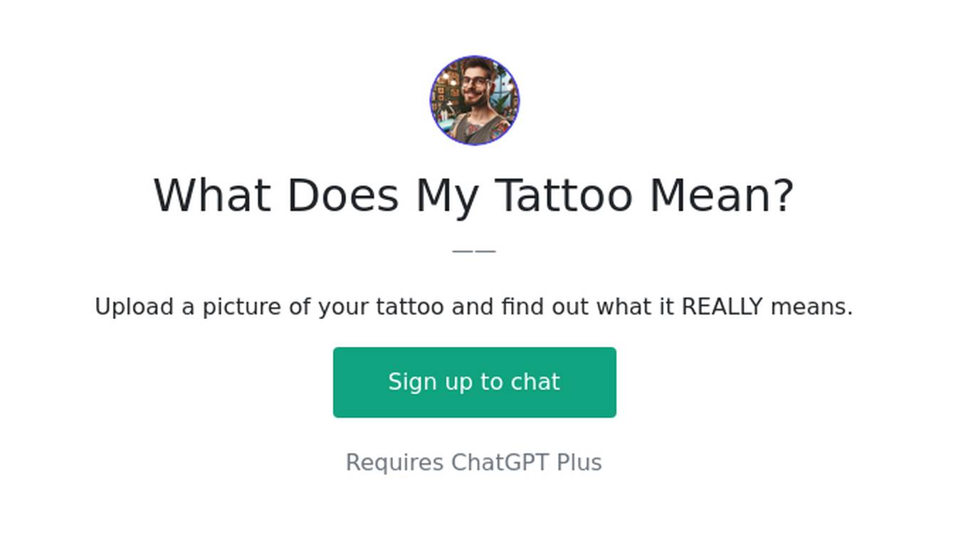 What Does My Tattoo Mean? Screenshot