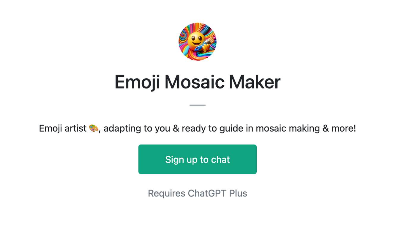 Emoji Mosaic Maker Screenshot