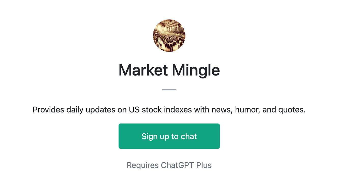 Market Mingle Screenshot