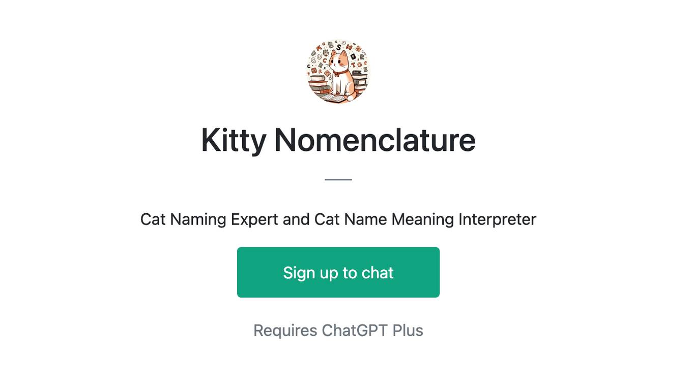 Kitty Nomenclature Screenshot