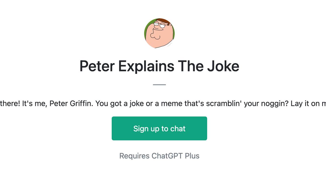 Peter Explains The Joke Screenshot