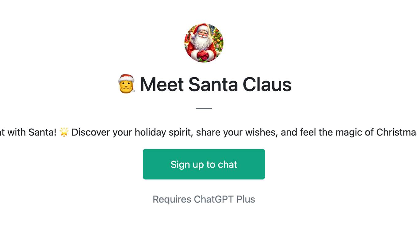 🎅 Meet Santa Claus Screenshot