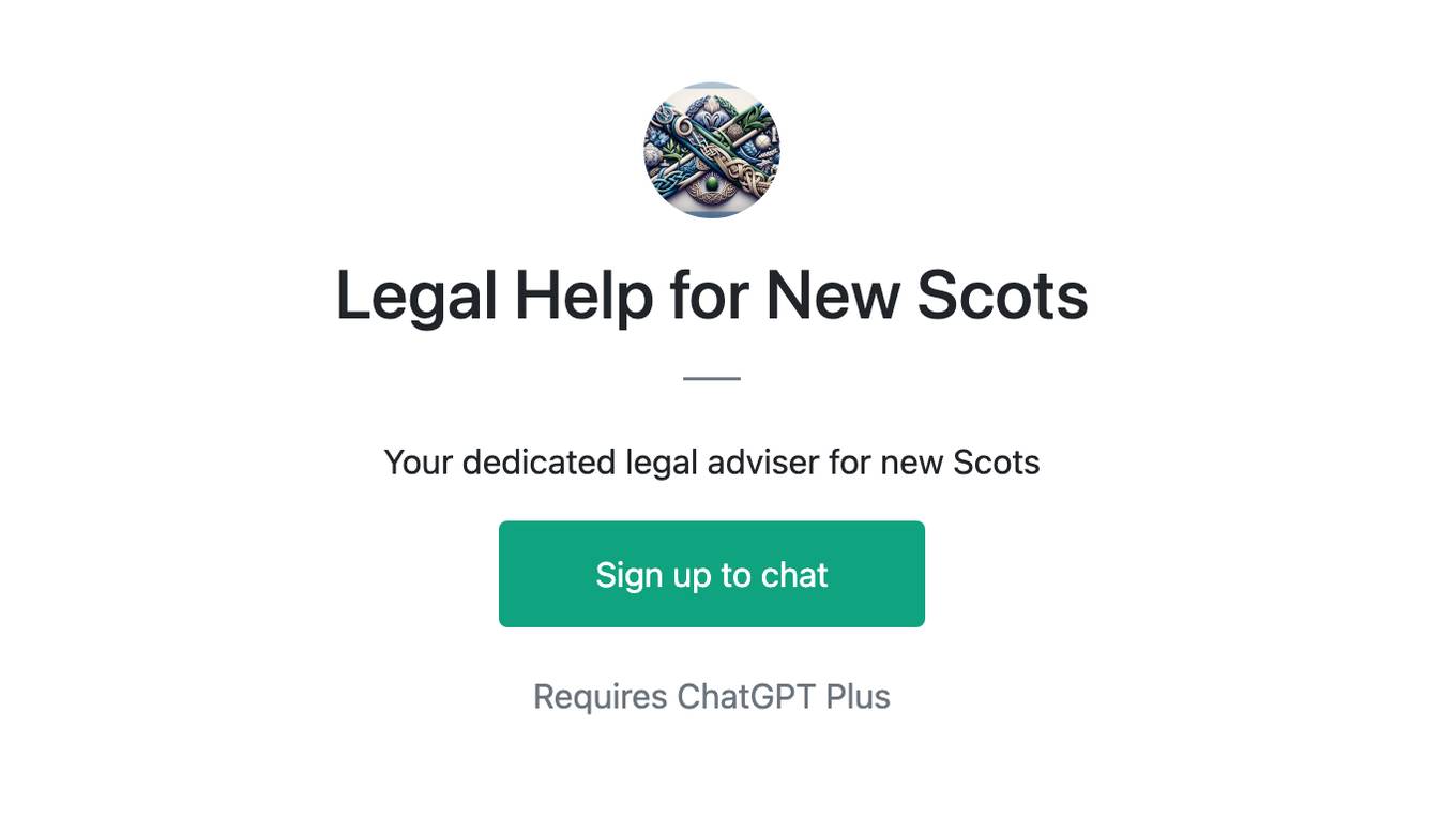 Legal Help for New Scots Screenshot