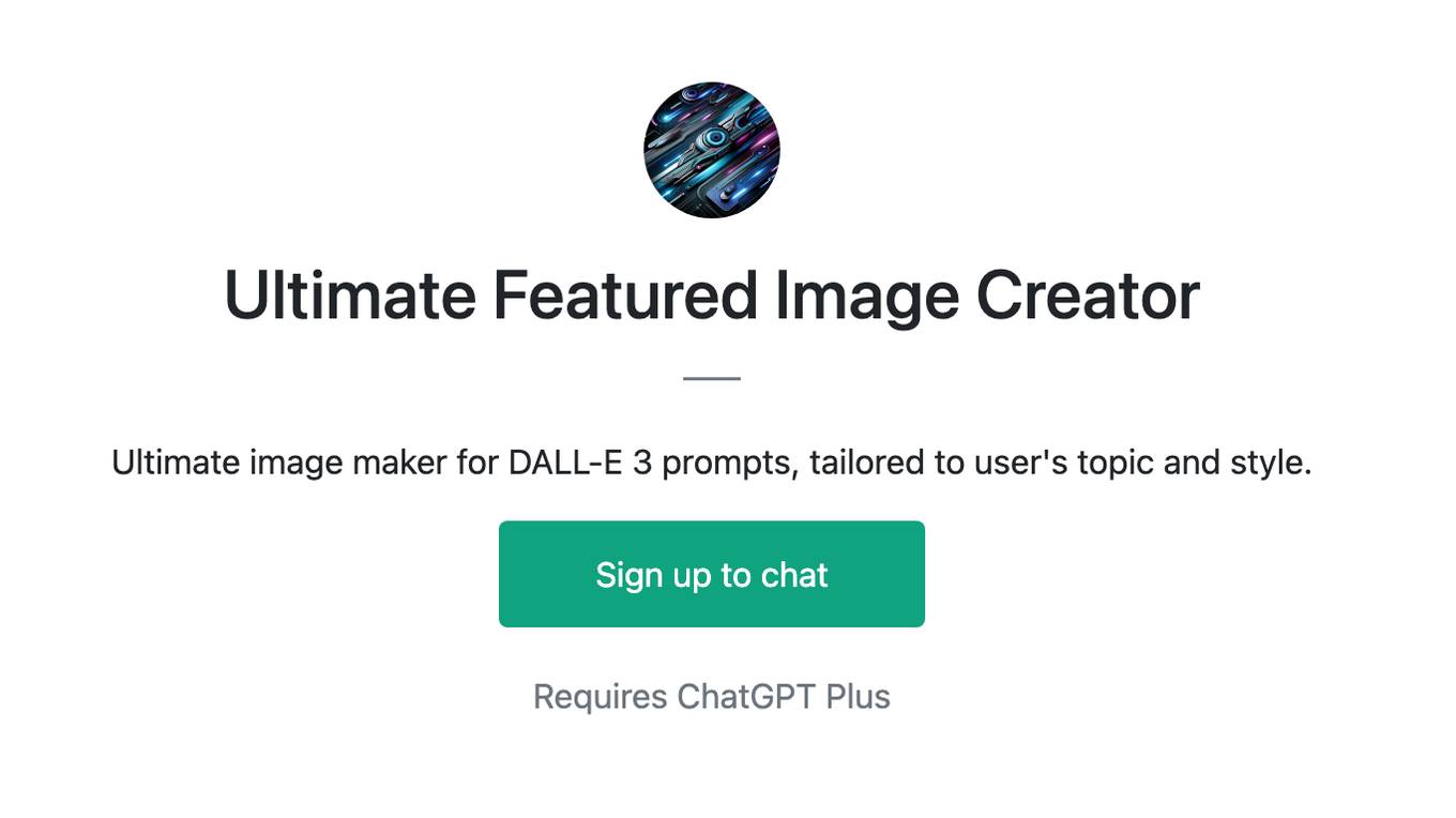 Ultimate Featured Image Creator Screenshot