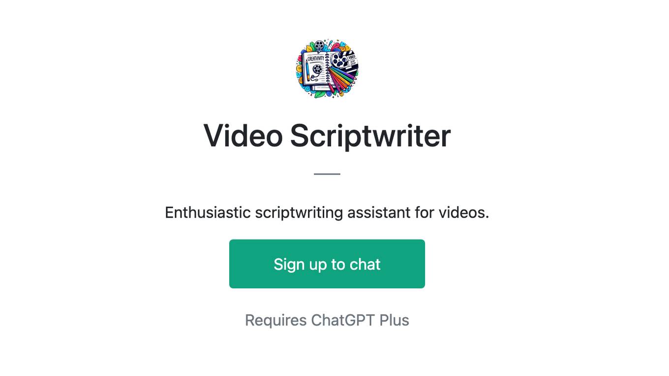 Video Scriptwriter Screenshot