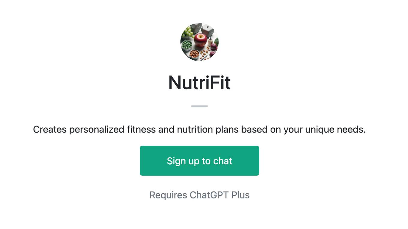 NutriFit Screenshot