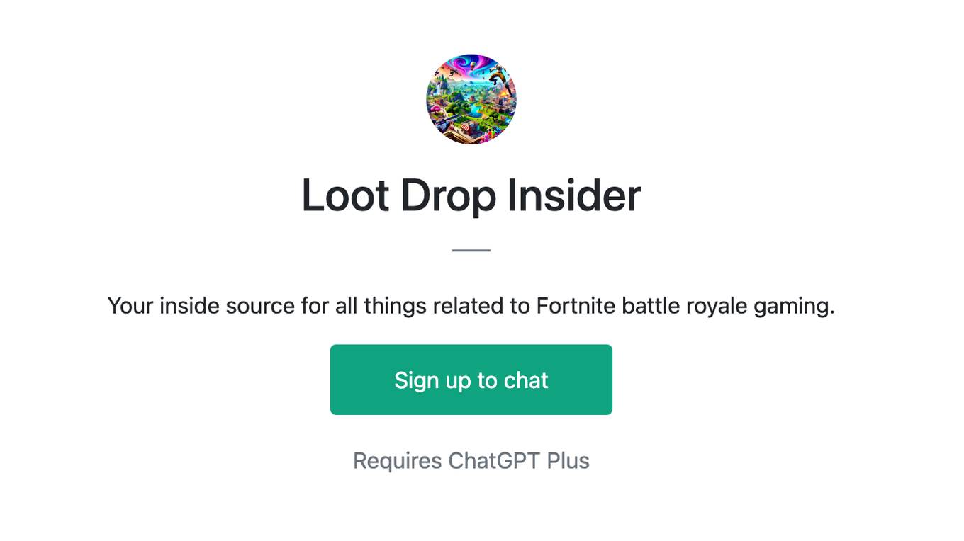 Loot Drop Insider Screenshot