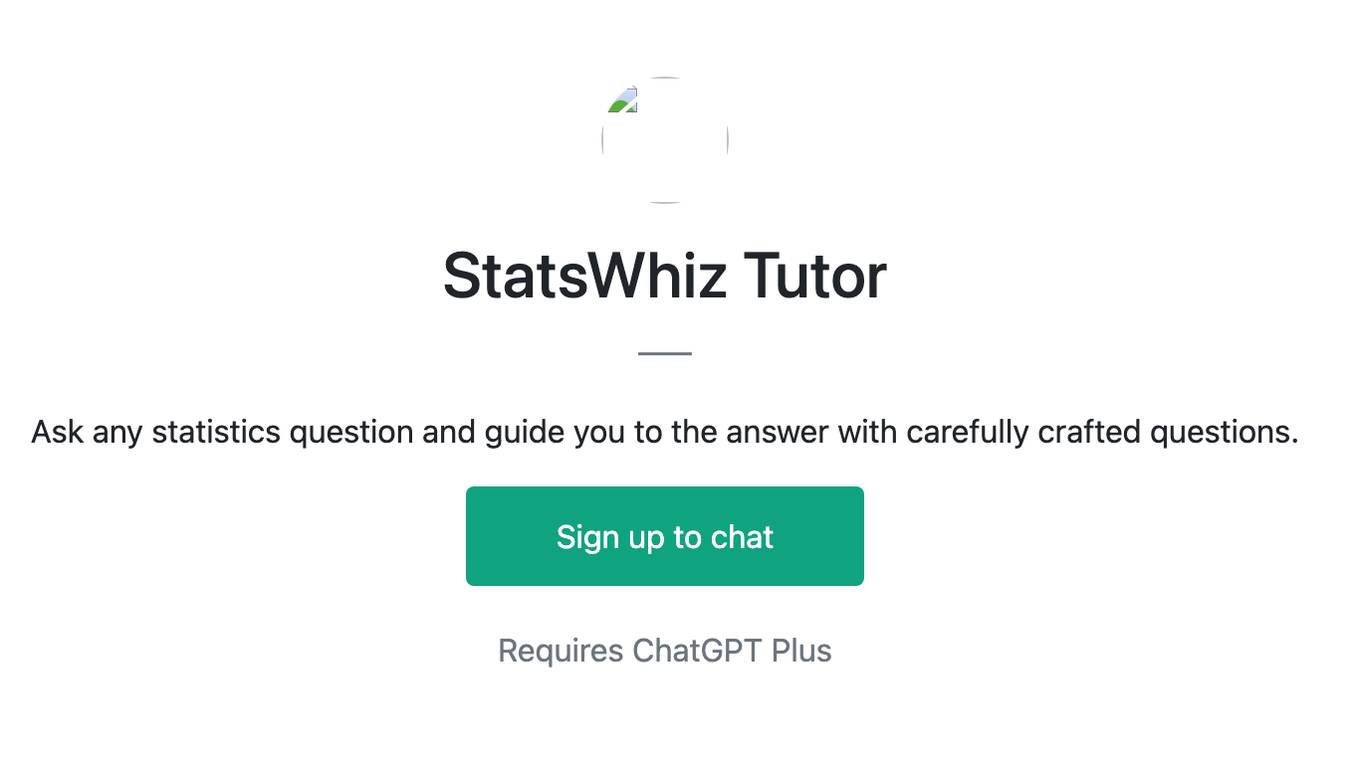 StatsWhiz Tutor Screenshot