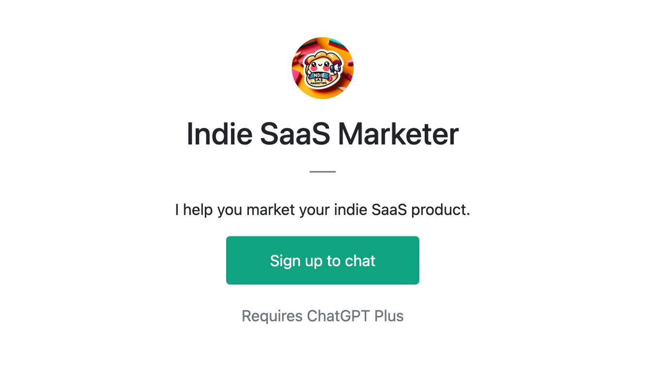 Indie SaaS Marketer Screenshot