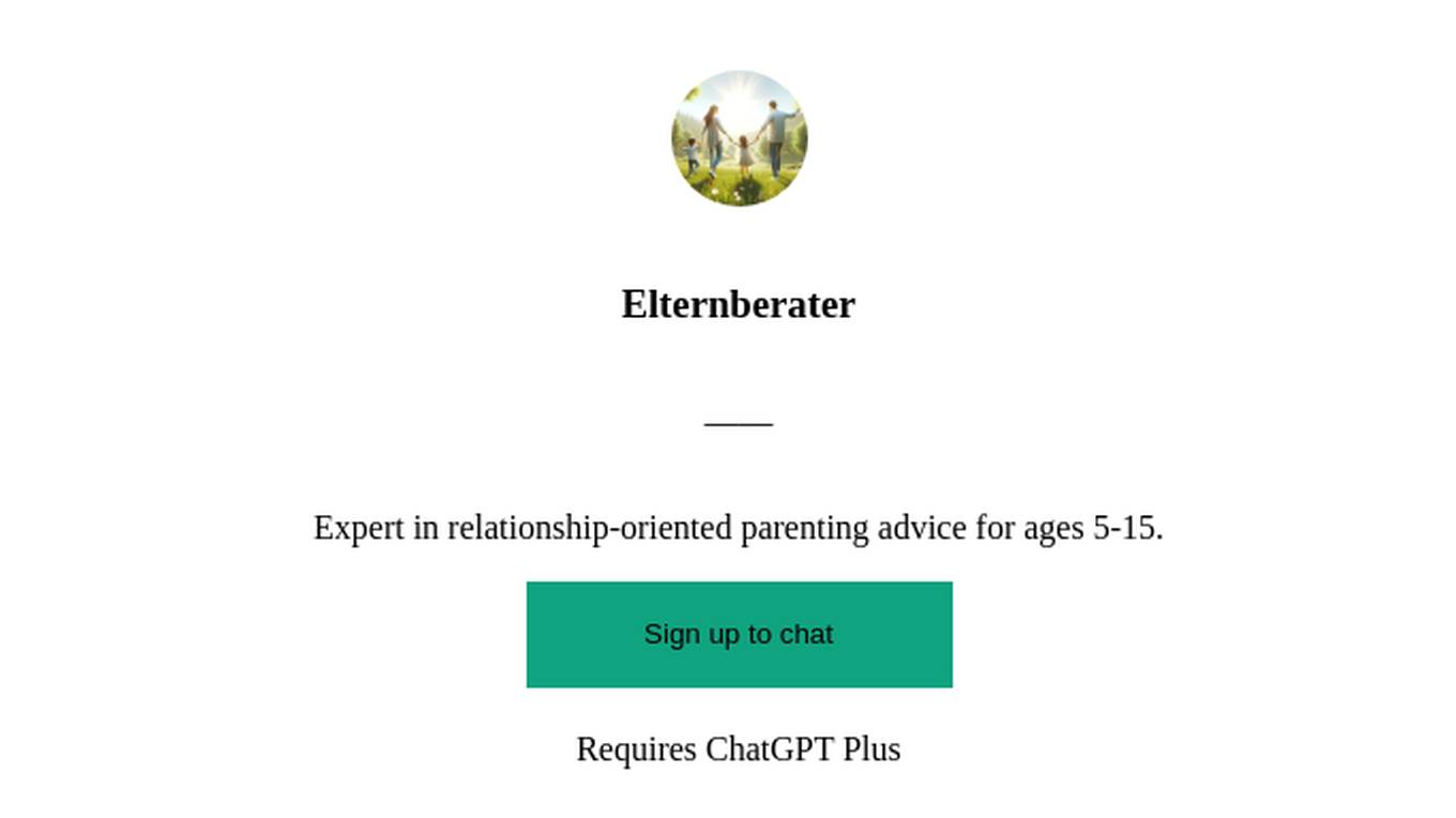 Elternberater Screenshot