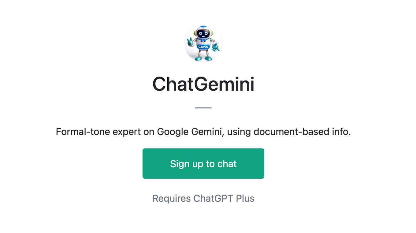 ChatGemini Screenshot