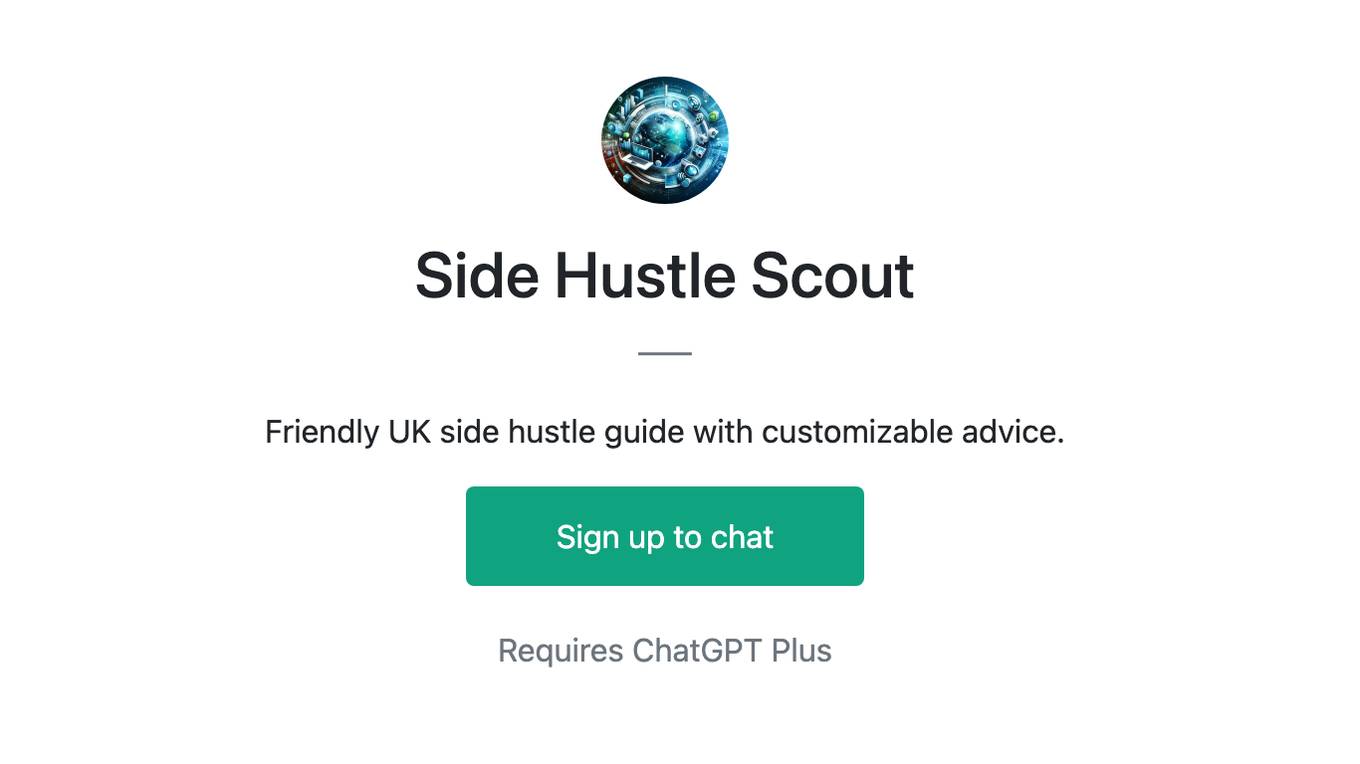 Side Hustle Scout Screenshot