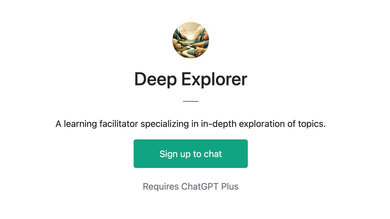 Deep Explorer Screenshot