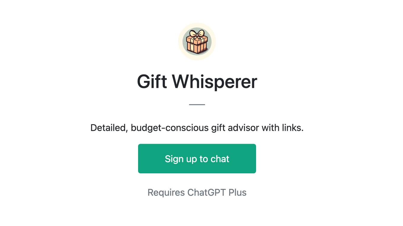 Gift Whisperer Screenshot