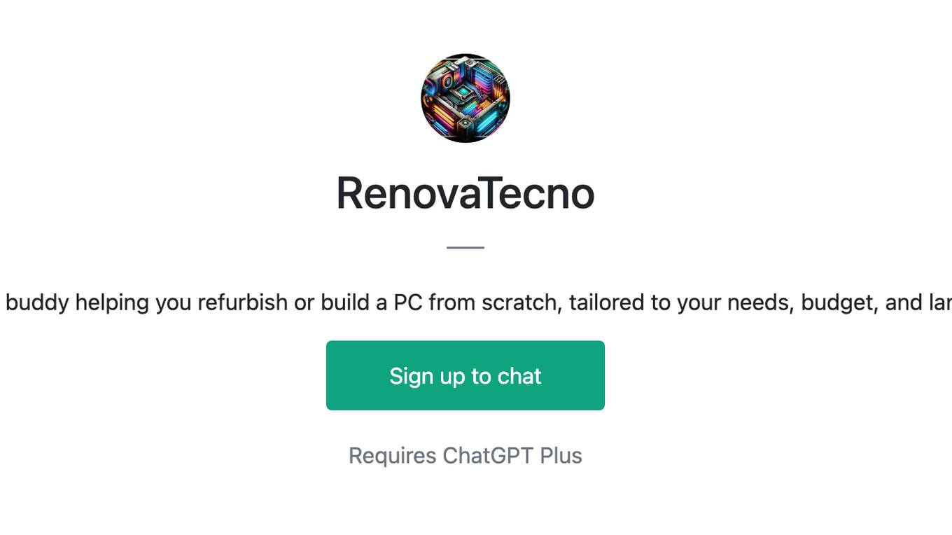 RenovaTecno Screenshot