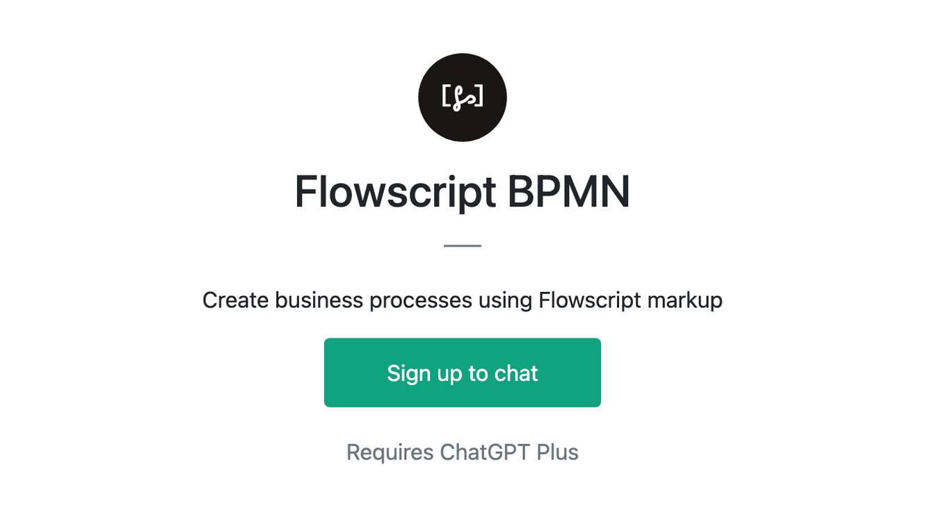 Flowscript BPMN Screenshot