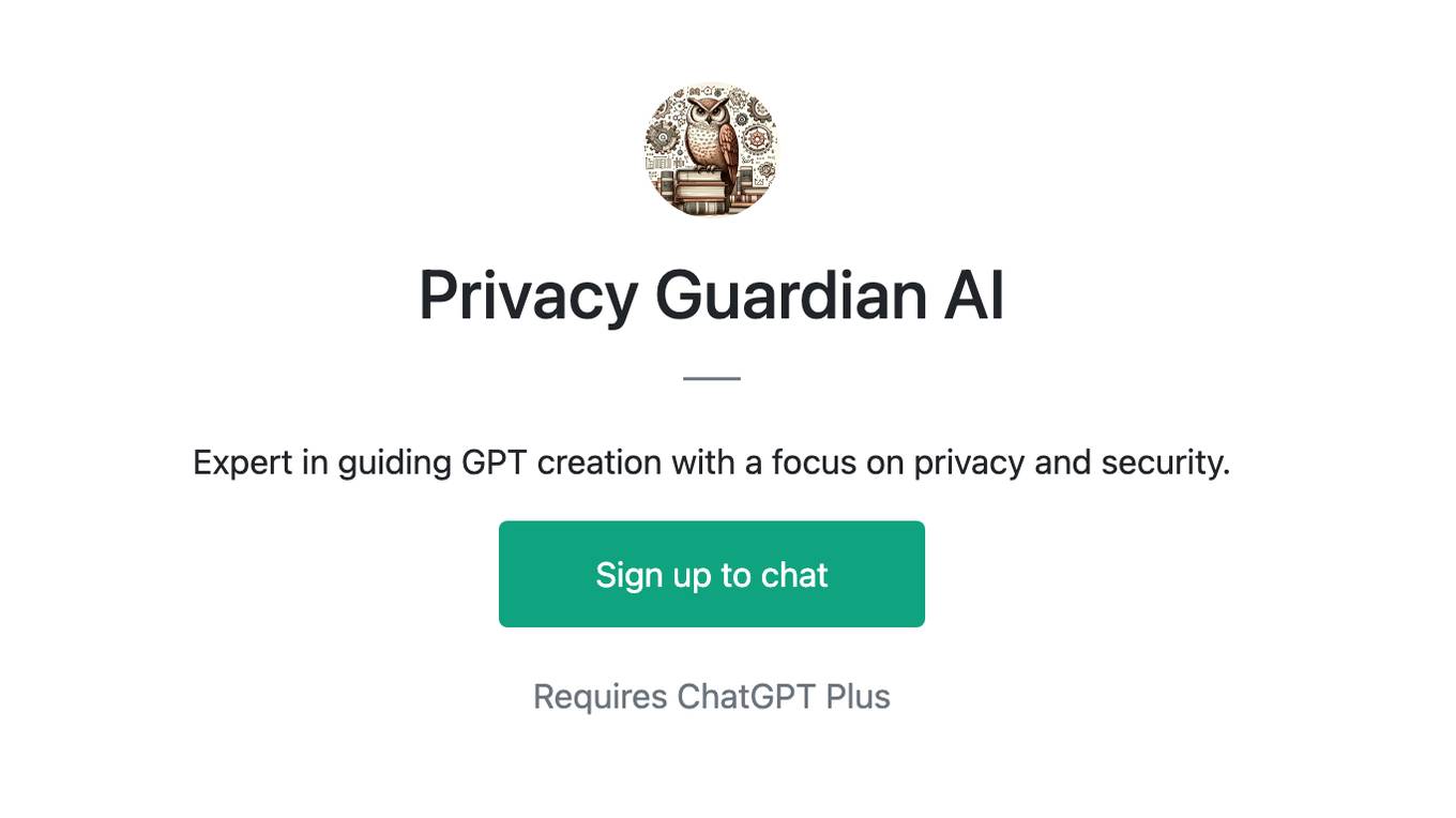 Privacy Guardian AI Screenshot