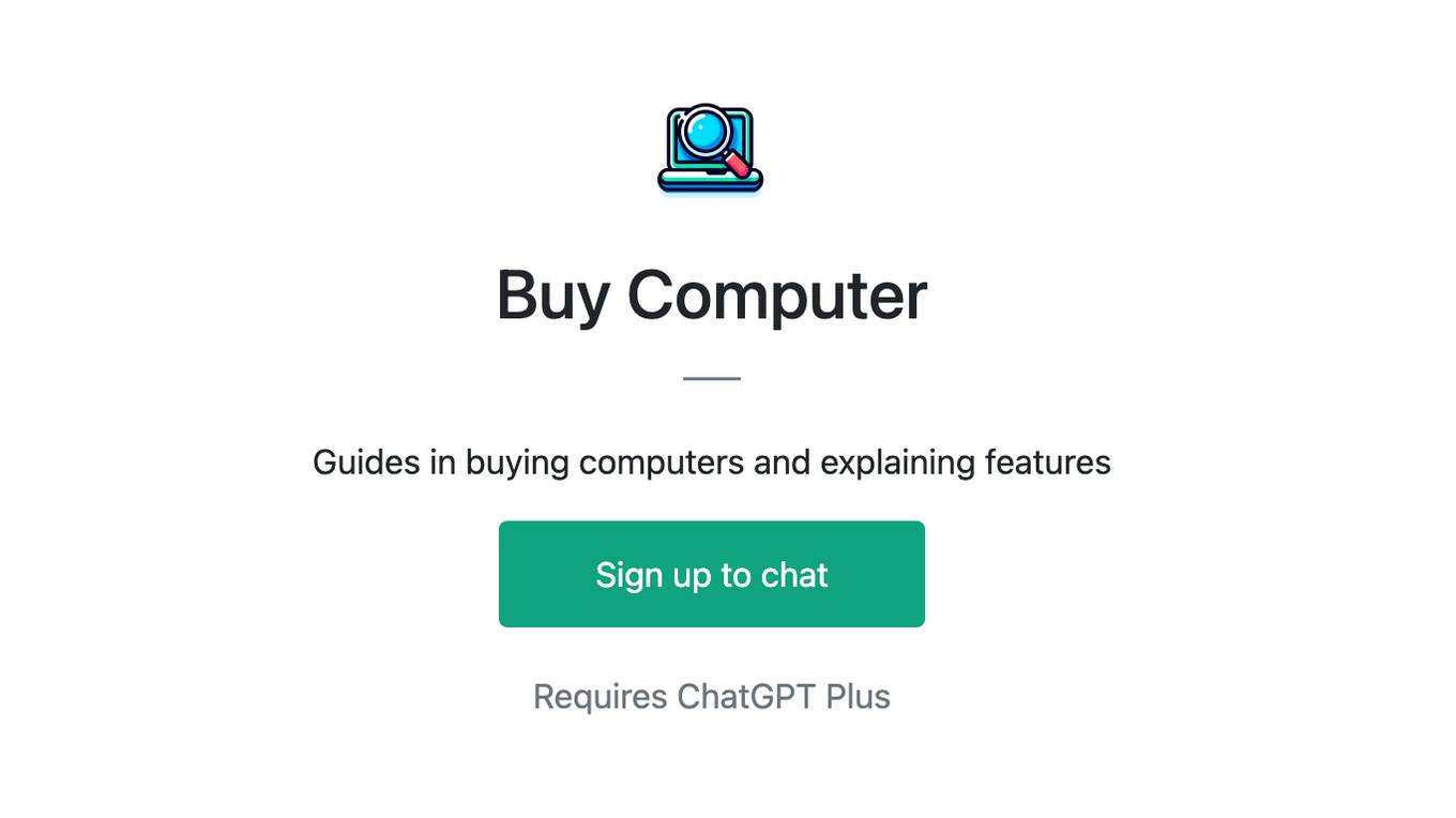 Buy Computer Screenshot