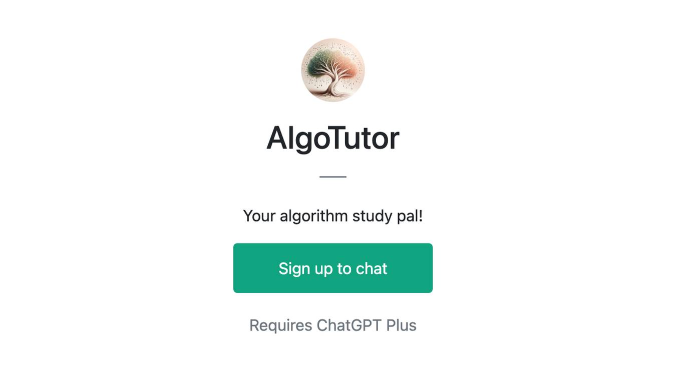 AlgoTutor Screenshot