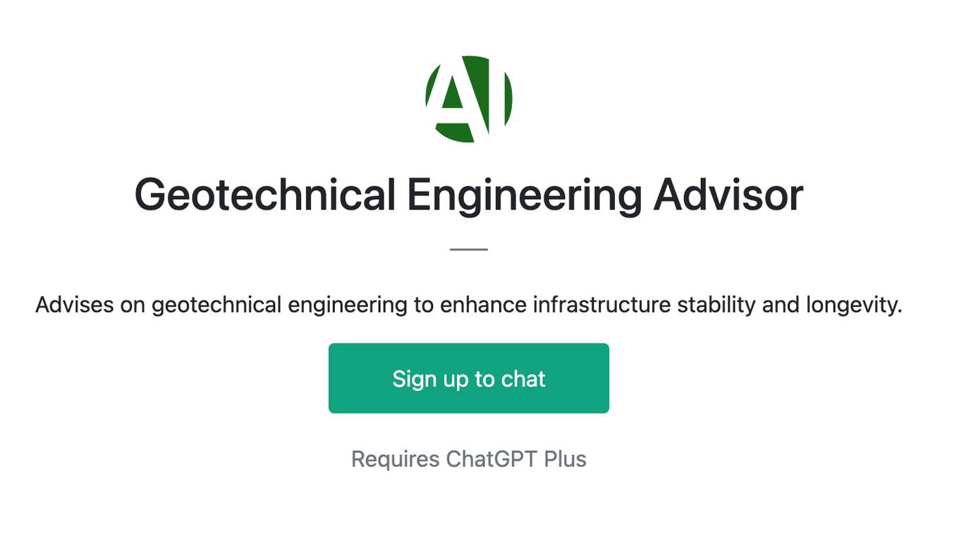 Geotechnical Engineering Advisor Screenshot