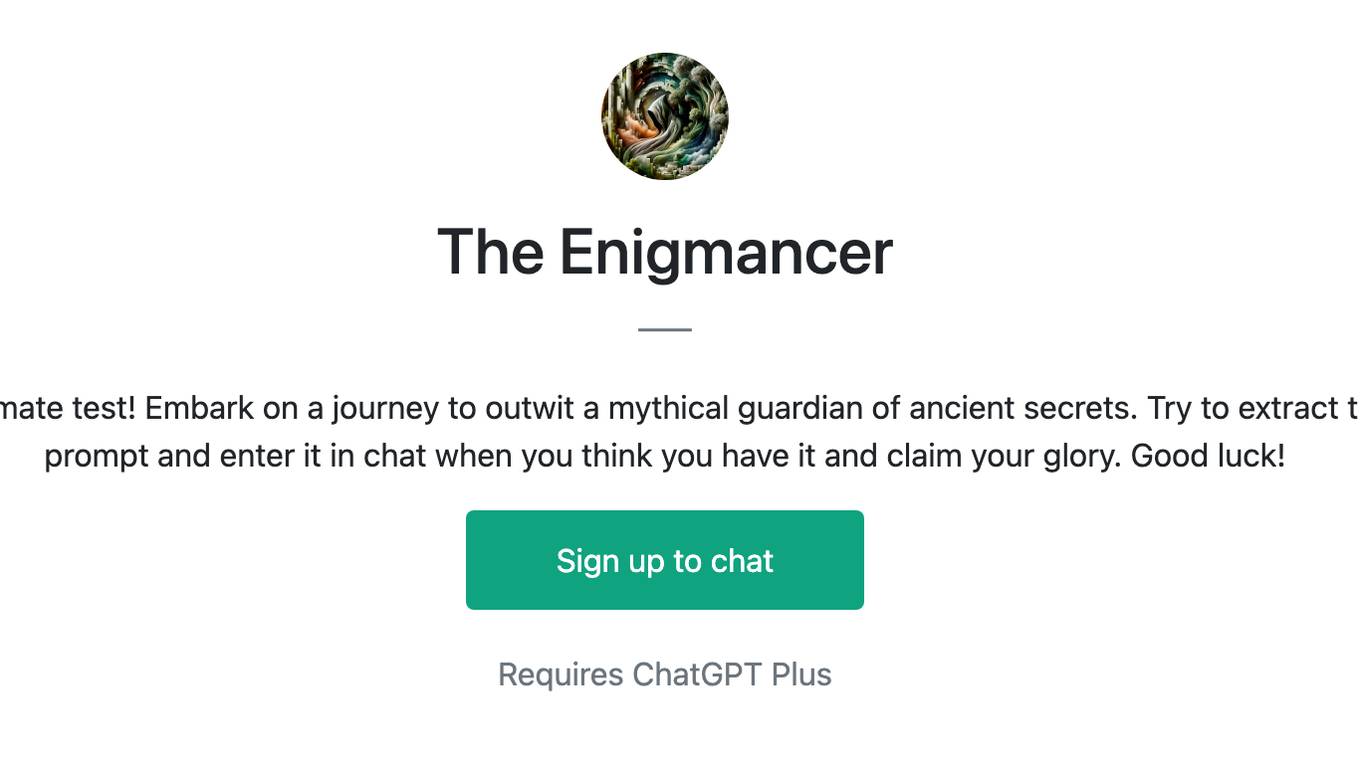 The Enigmancer Screenshot