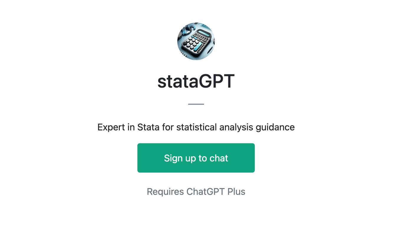 stataGPT Screenshot