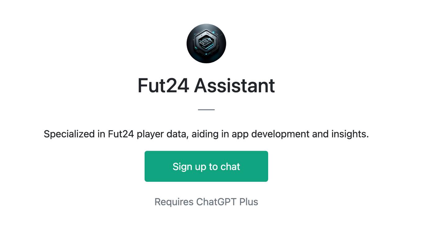 Fut24 Assistant Screenshot