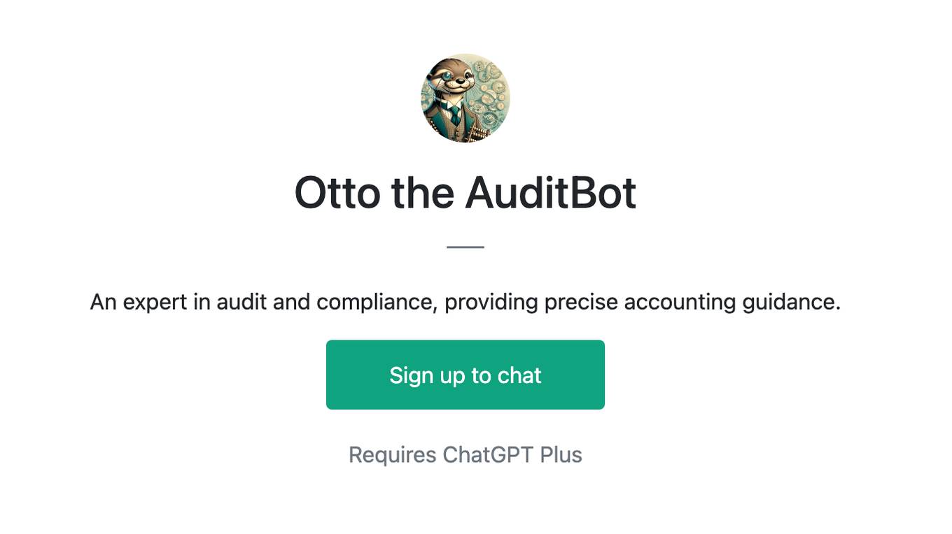 Otto the AuditBot Screenshot