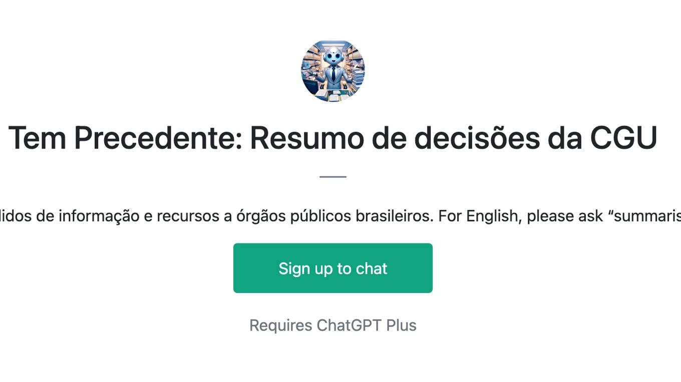 Tem Precedente: Resumo de decisões da CGU Screenshot