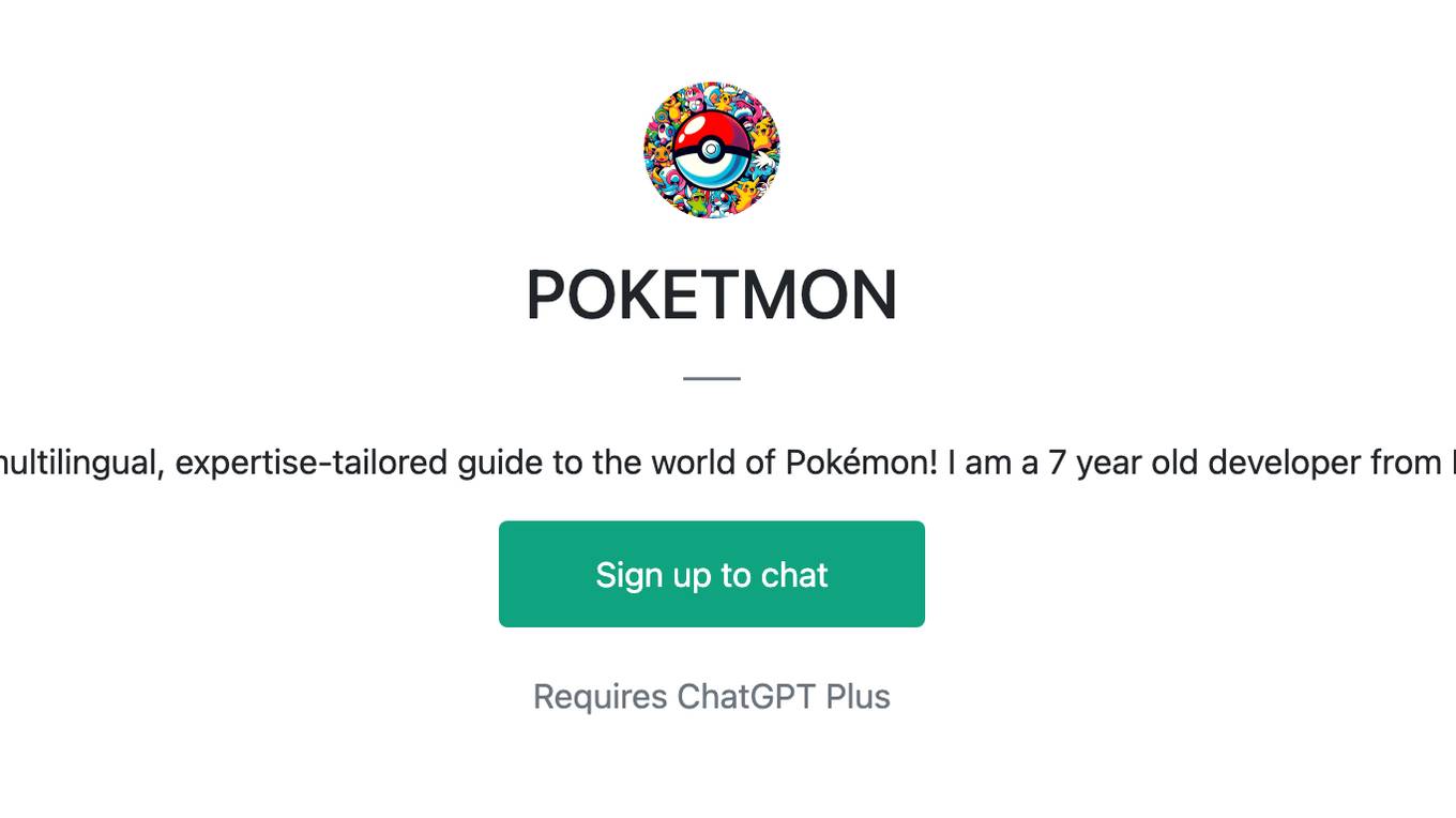 POKETMON Screenshot