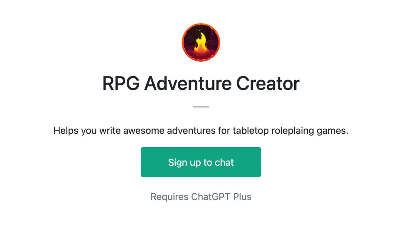 RPG Adventure Creator Screenshot