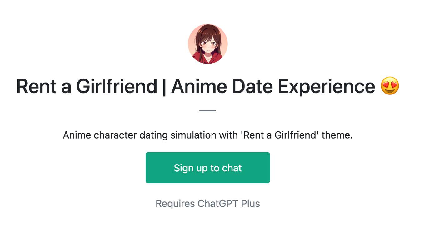 Rent a Girlfriend | Anime Date Experience 😍 Screenshot