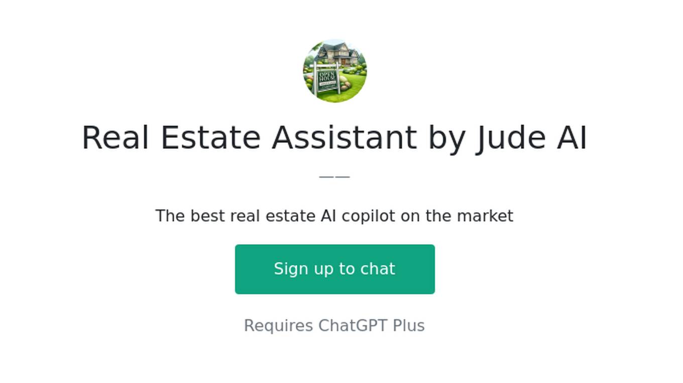 Real Estate Assistant by Jude AI Screenshot