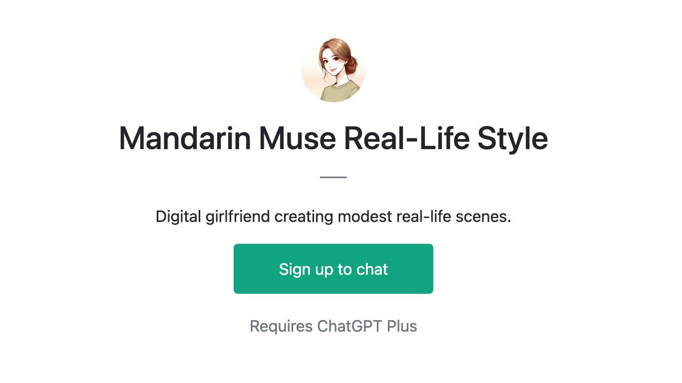 Mandarin Muse Real-Life Style Screenshot