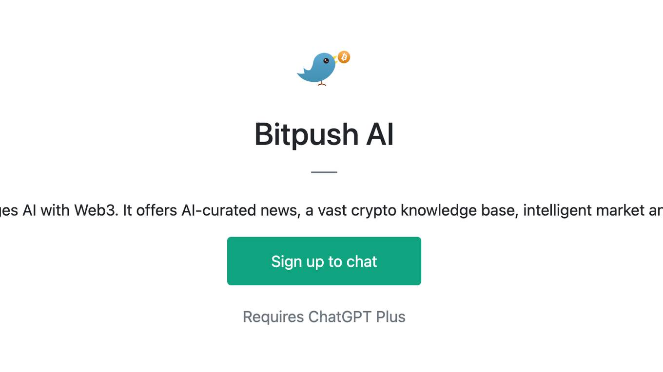 Bitpush AI Screenshot