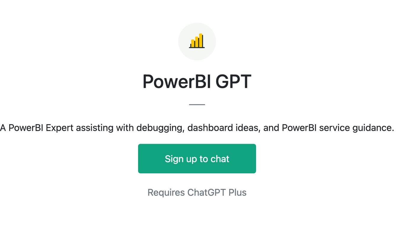 PowerBI GPT Screenshot