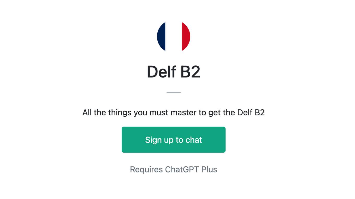 Delf B2 Screenshot