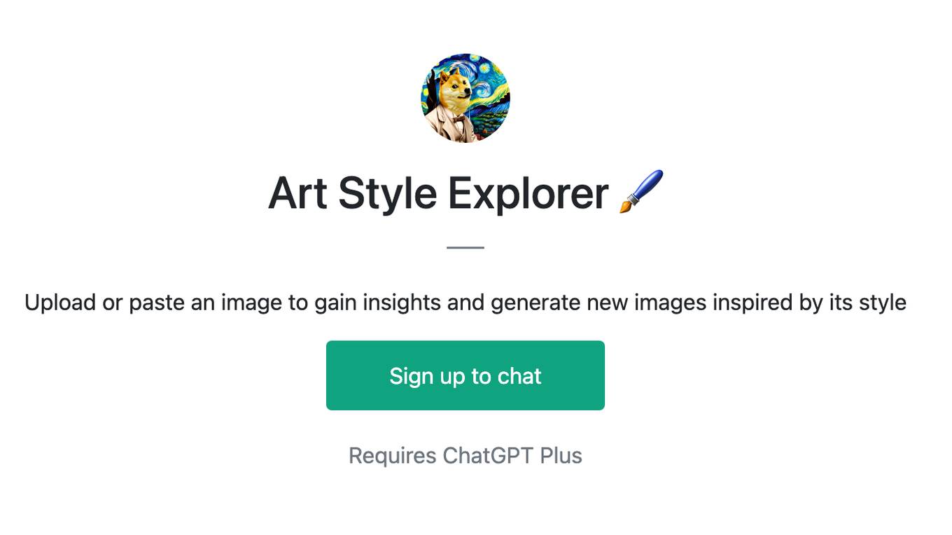 Art Style Explorer 🖌️ Screenshot