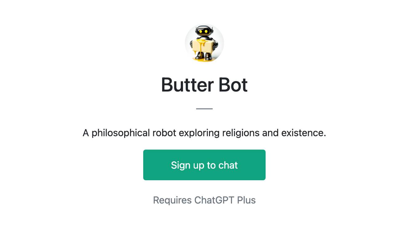 Butter Bot Screenshot